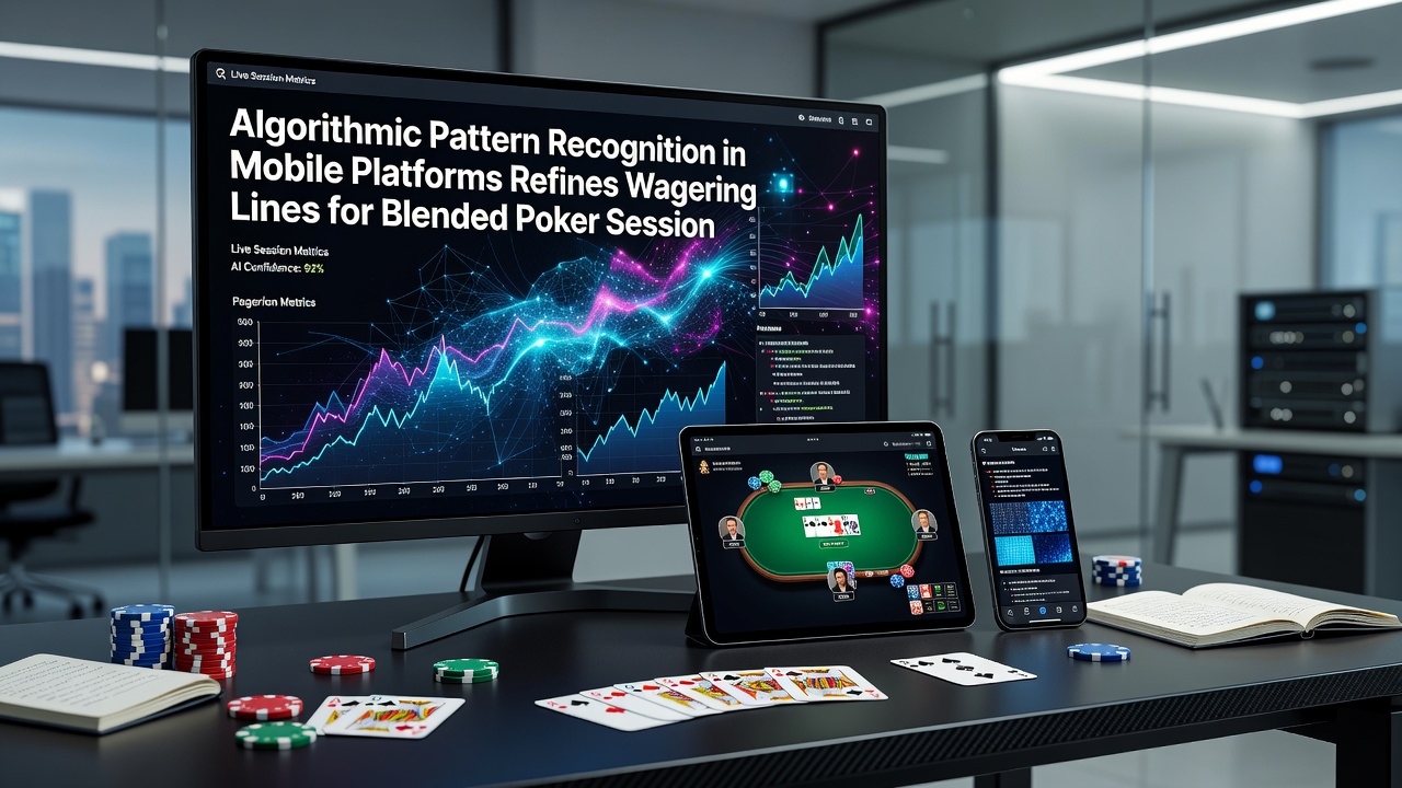 Endurance race tracking combined with poker session analytics on a mobile wagering dashboard