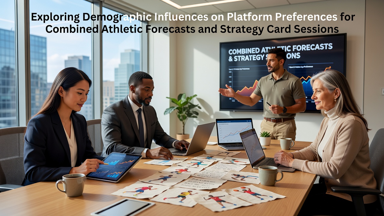 Demographic analysis chart showing platform usage patterns across age groups for integrated sports prediction and card game services in 2026