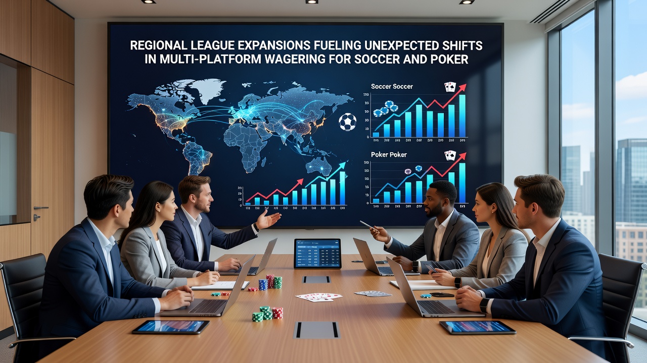 Integrated mobile interface showing simultaneous soccer match odds and active poker tournament lobbies used by enthusiasts